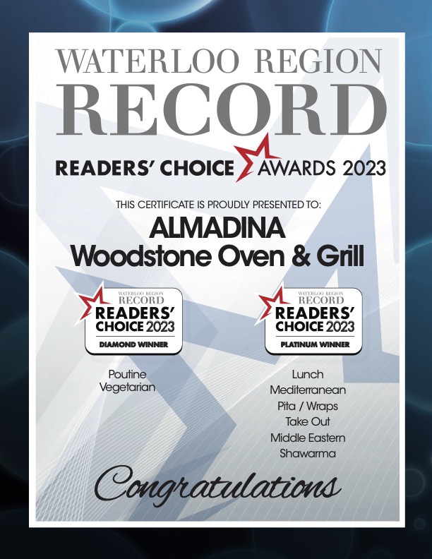 Readers Choice 2023 Diamond & Platinum Award Winner